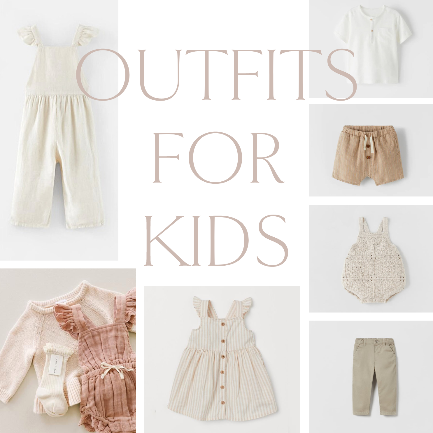 kids outfit inspiration for photoshoots