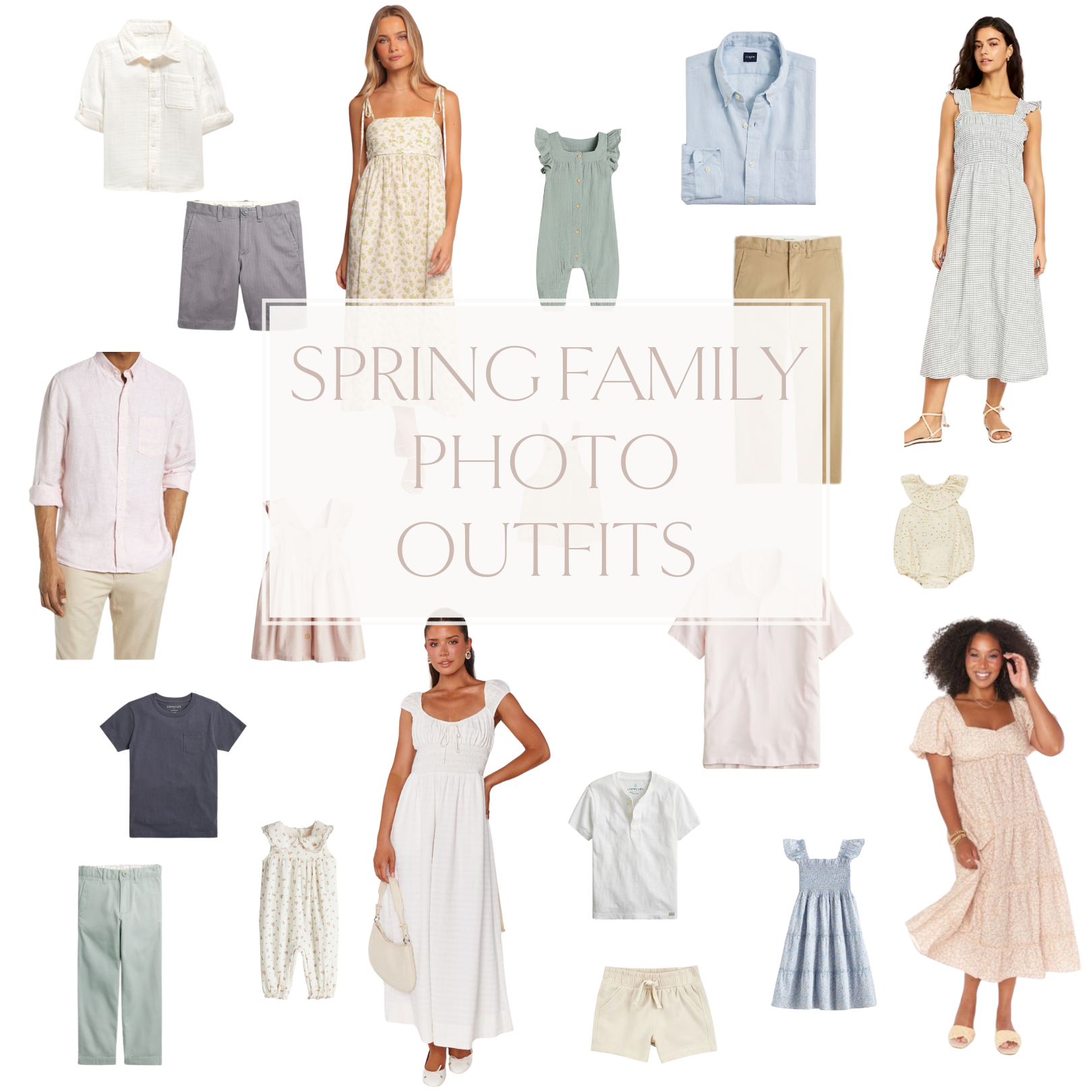 boston spring family photo outfits